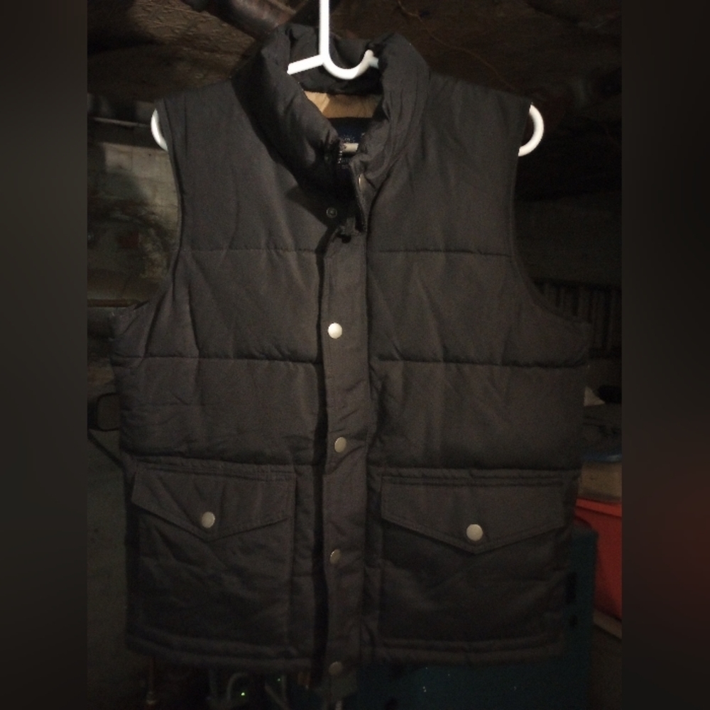 Black Puffer Vest